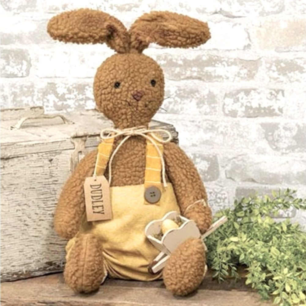 🐰 Primitive East Spring Dudley Bunny Doll 25”